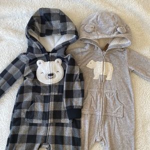 Fleece onesie 12 months